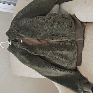 Velvet By Graham & Spencer Winter Fleece Bomber Jacket